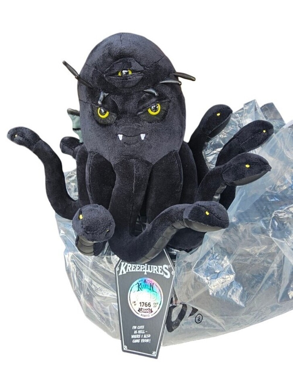 Killstar Kreeptures Kraken Void Octopus Gothic Toy Plush NEW Limited Edition